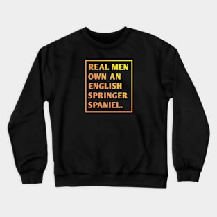 English Springer spaniel Crewneck Sweatshirt